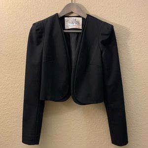 Urban Outfitters Kimchi Blue Black Cropped Blazer size Small